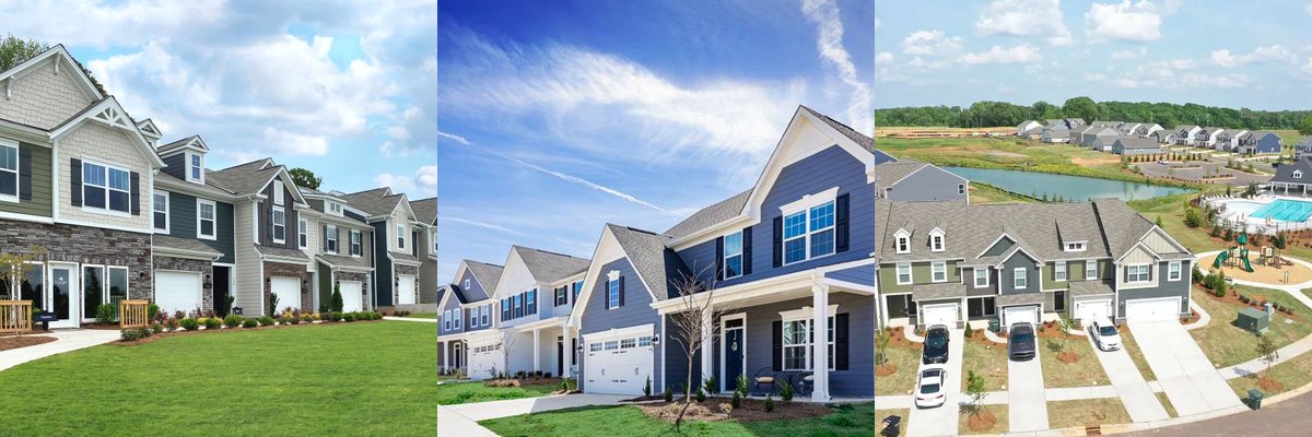 Real photos of Mecklenburg County neighborhoods — new construction, local communities, and established neighborhoods